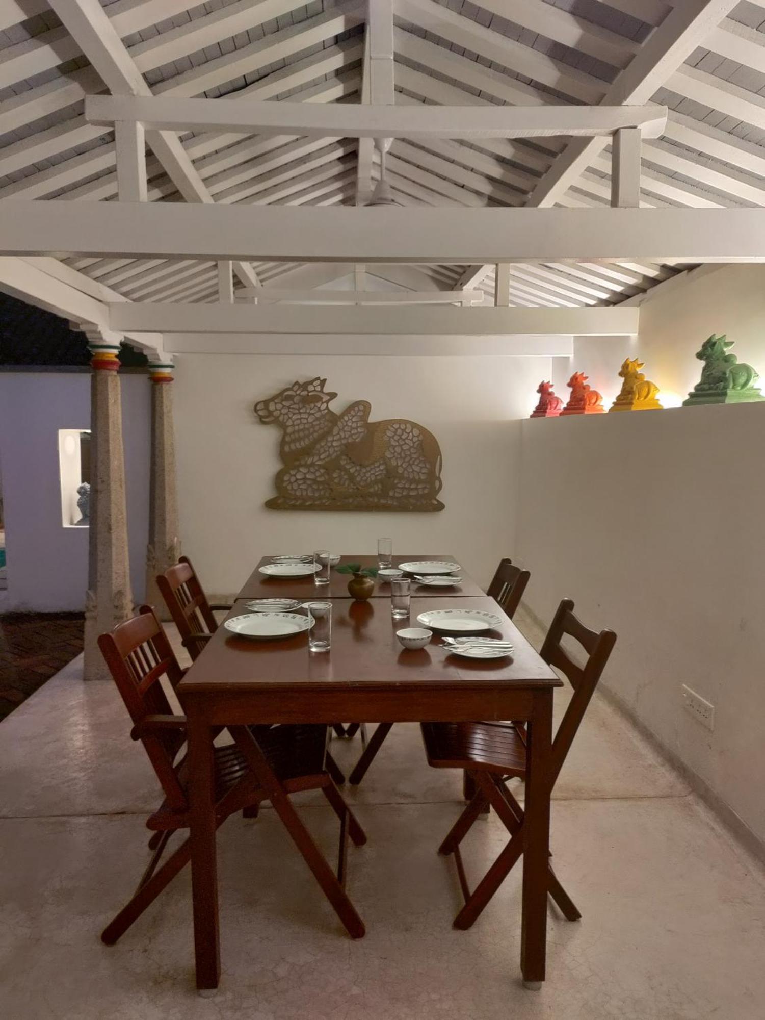 Mangala Heritage By Luxunlock Private Villas Tirukkannapuram ภายนอก รูปภาพ